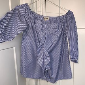 Off or on the shoulder blouse